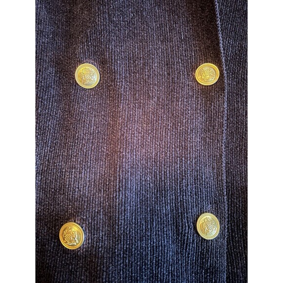 Vintage Lauren Ralph Lauren Blazer Double-Breasted Crest Womens Size Small - Picture 3 of 15